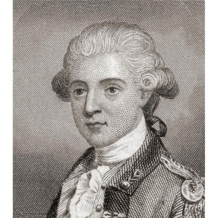 John Andr, 1750 to 1780 British Army Officer Hanged As A Spy During The American Revolutionary War Poster Print, 26 x 30 - Large