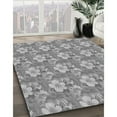 thumbnail image 2 of Ahgly Company Indoor Rectangle Patterned Gray Cloud Gray Area Rugs, 7' x 10', 2 of 6
