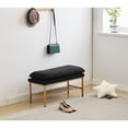 thumbnail image 6 of Versatile Ottoman Bench | Used as Hallway Bench, Table Seat | Metal Legs for Sturdiness | Solve Multiple Seating Scenarios, 6 of 6