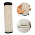 thumbnail image 4 of Sofá Sisal Scratch Protect,Sisal Cáñamo Blanco Muebles para Mascotas Proteger Sofá Sisal Scratcher Pad Respuesta Rápida, 4 of 10