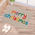 thumbnail image 5 of Christmas Soft Polyester Non-Slip Machine Washable Floor Carpet Door Mat Office Rugs, 5 of 6