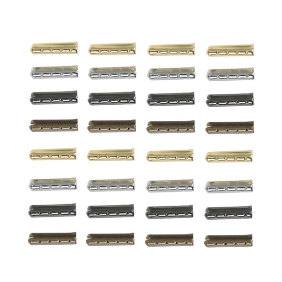 Raindrops Metal Shoelace Tips Assorted Color for Shoes DIY Laces Repair 200Pcs