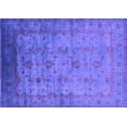 thumbnail image 1 of Ahgly Company Indoor Rectangle Oriental Purple Industrial Area Rugs, 6' x 9', 1 of 4