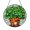 Acrylic 3.5 Inch, variant on Green Clover Pot Window Suncatcher Hanging Decor, Botanical Shamrock Plant Window Ornament For Seasonal Window Art