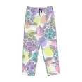 thumbnail image 4 of Junzan Sea Turtles Women'S Pajama Pants Drawstring Comfy Sleep Bottoms With Pockets, 4 of 9