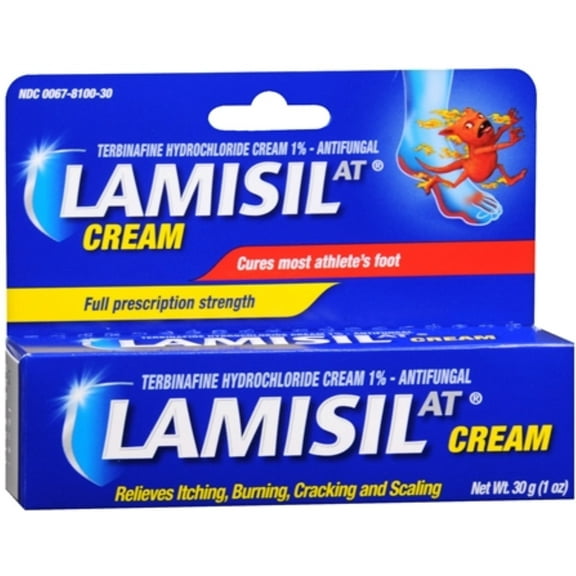 Lamisil AT Athlete's Foot Antifungal Cream, 1.0 oz (Pack of 2)
