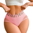 thumbnail image 2 of Women's Washable Incontinence Underwear 1 Pack, Leakproof Ladies Panties, Reusable Incontinence Briefs for Light Bladder Leakage Protection Pink S, 2 of 4