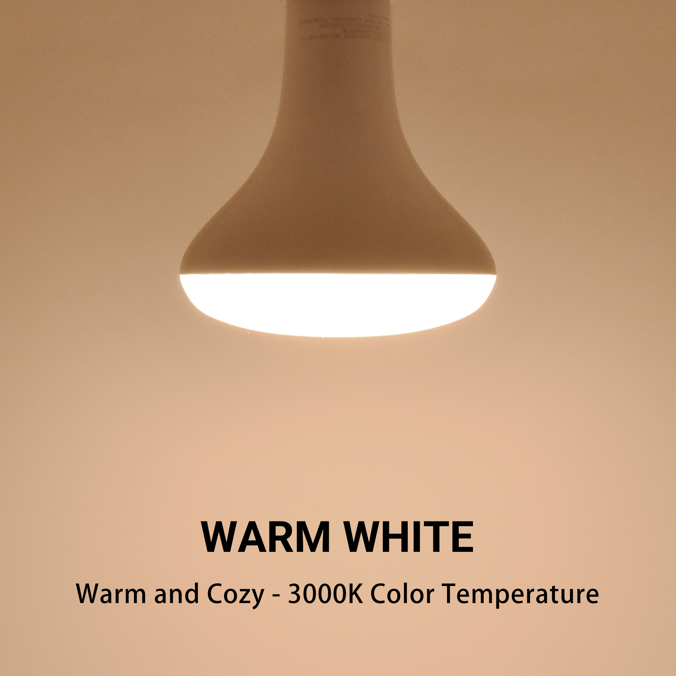 Green Watt BR30 LED Flood Light Bulbs, 11-Watt (65W Equivalent) Warm White, E26 Base, Dimmable (24-Pack)
