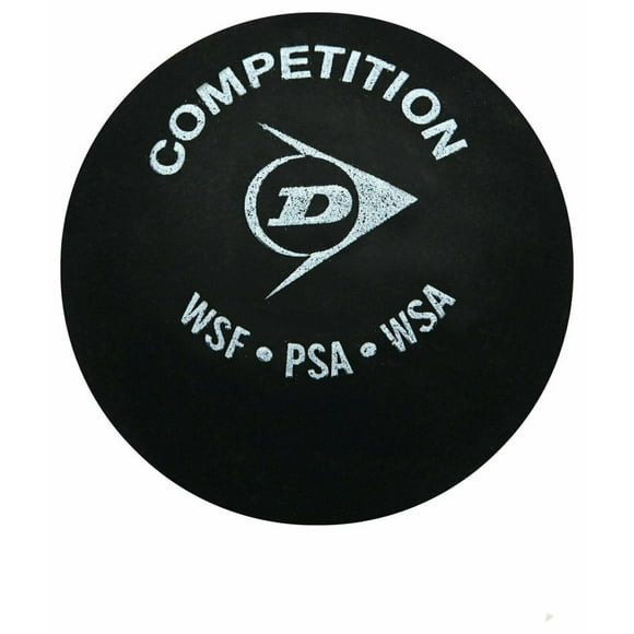 Dunlop Balles de Squash de Compétition (Pack de 3)