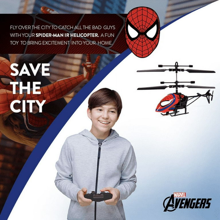 Spider Man 2CH Mini IR Electric Remote Control RC Helicopter