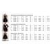thumbnail image 2 of Vestido de malla para mujer, cintura alta, manga larga, control de barriga con hombros descubiertos XBTCLXEBCO XL;Manga larga negra, 2 of 6