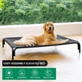 thumbnail image 2 of Cama elevada para perros DOPEDIO para perros extragrandes, color negro, 2 of 6