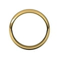 thumbnail image 2 of 18k Yellow Gold 6mm Half Round Band Ring Size 10 Ring for Women and Men - 7.6 Grams, 2 of 2
