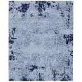 thumbnail image 3 of 7' X 10' Light Blue and Black Abstract Power Loom Area Rug, 3 of 4