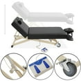 thumbnail image 6 of Saloniture Professional Electric Lift Massage Table with Adjustable Backrest   - Includes Headrest, Face Cradle and Bolster - Black, 6 of 8