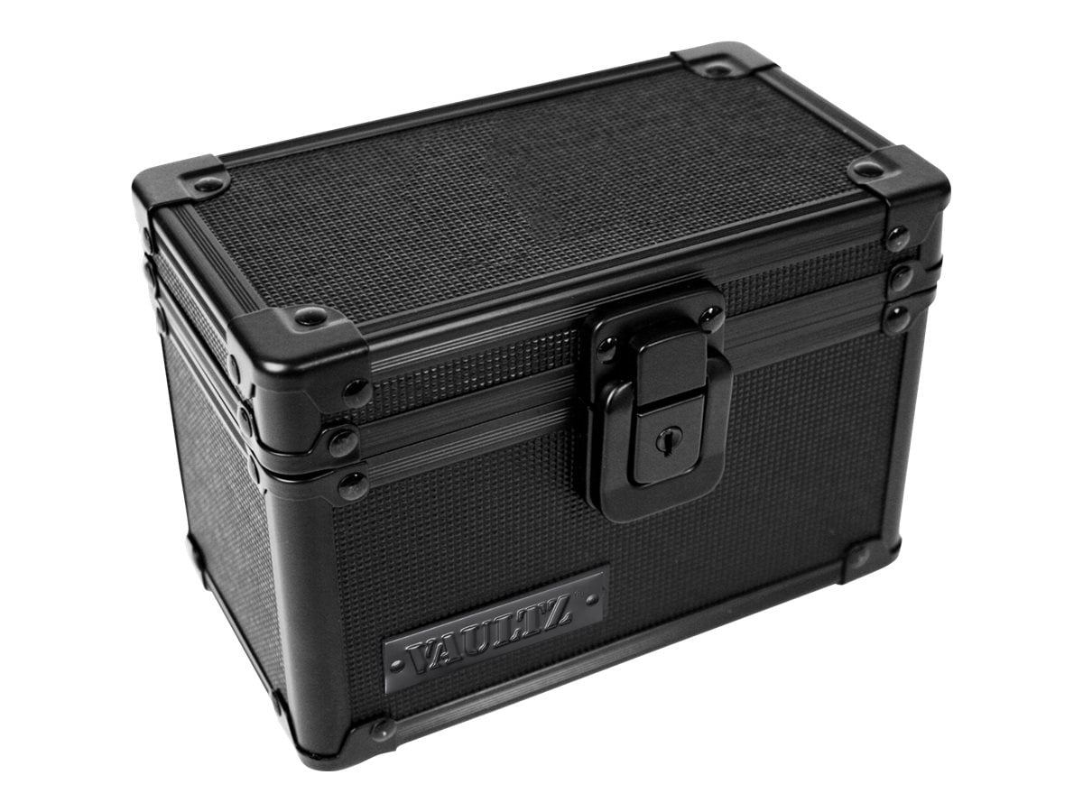 Vaultz Storage box for 4 in x 6 in capacity 350 cards tactical