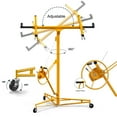 thumbnail image 3 of 11 ft Drywall Lift,Drywall Rolling Lifter Panel,150 LBS Heavy Duty Sheetrock Lift Drywall Lift,Drywall Lift Panel Hoist Jack with 360° Adjustable Telescopic Arm & 3 Lockable Wheels (11 ft Yellow), 3 of 7