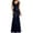 BU1, variant on Women's Double V-Neck Long Sequined Mermaid Dress Sleeveless Slimming Formal Dress Bridesmaid Party Dressy Trendy Mesh Splicing Flowy Formal Dresses Rose Gold XXL