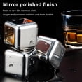 thumbnail image 4 of Wosthever Bar Nightclub Wine Chilling Stones Reutilizable Acero inoxidable Cubitos de hielo Enfriador Rock Bartender Accesorios Suministros para Type4 NO4, 4 of 6