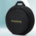 thumbnail image 3 of Cymbal Gig Bag Espesar 4 compartimentos con divisores acolchados Estuche de transporte de platillos con correas de mochila Bolsa de almacenamiento de Sunnimix Caja de almacenamiento de platillos, 3 of 8