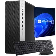 Restored HP EliteDesk G3 Desktop Tower Computer PC Intel Core i7-6700, 64GB Ram, 1TB SSD + 1TB HDD, Built-in WiFi, Windows 11 Pro (Refurbished)