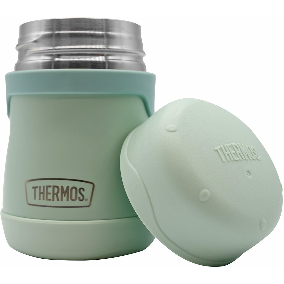 Thermos Baby Vacuum Insulated Stainless Steel Food Jar, 7oz, Gray