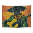thumbnail image 5 of Orinice Guitar Player Tapestry Wall Hanging Unique Style Graphic Tapestries for Home Wall Decor Art Living Room Bedroom Apartment Farmhouse Dorm 40x30inch, 5 of 6