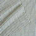 thumbnail image 6 of Great Bay Home Striped Microfiber Wrinkle Resistant Sheet Set  (Twin, Blue), 6 of 7