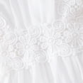 thumbnail image 6 of Wxirdiow Dress for Girls Toddler Baby Girl Birthday Princess Dress Shiny Cake Smash Photo Shoot Outfit White Size,2-3 Years, 6 of 8