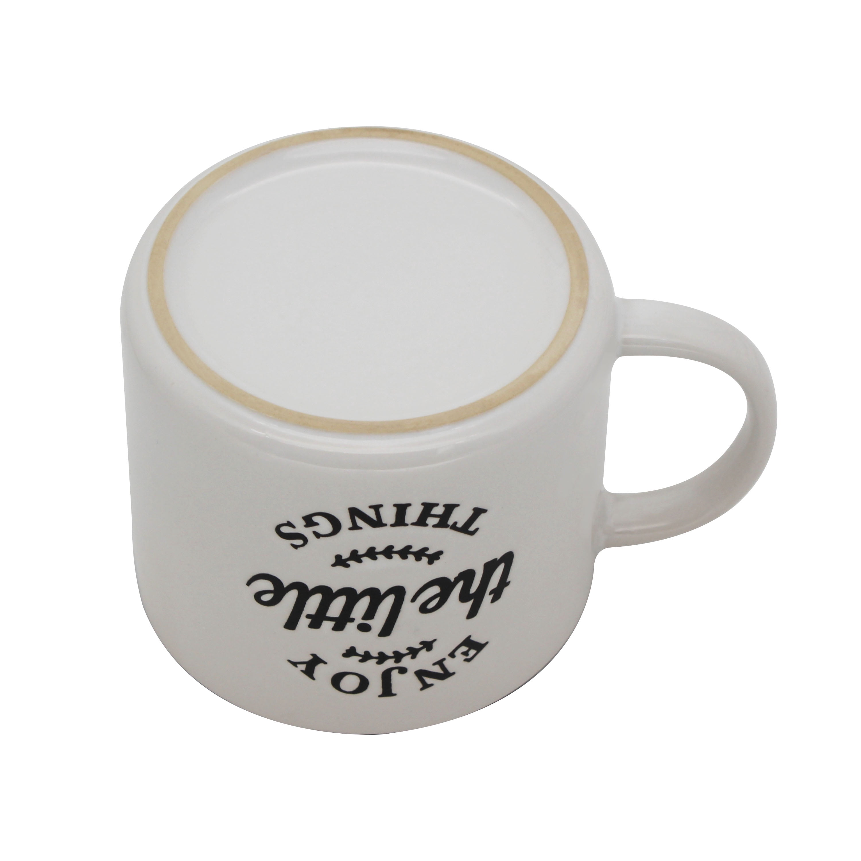 Mainstays 2-Wick 13-ounce Reusable Little Things Holiday Coffee Mug Scented Candle, Hazelnut Cream