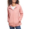 thumbnail image 3 of WP Weatherproof Women's Lightweight Full Zip Rain Slicker Jacket (Coral, XL), 3 of 5