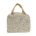 thumbnail image 4 of Unique Bargains 1 Pc Portable Insulated Lunch Bag for Work 9.06"x5.51"x7.87" Beige, 4 of 5