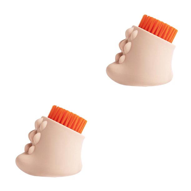 Billuyoard Cepillo de lavandería de silicona Zapatos Ropa interior Cepillo de limpieza 3 lados Herramienta de limpieza de ropa para el hogar Type1 NO1 Billuyoard CBP168648