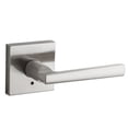thumbnail image 3 of Kwikset 155MRLSQT-26D Montreal Lever with Square Rose Privacy Door Lock with 6AL Latch and RCS Strike Satin Chrome Finish, 3 of 4