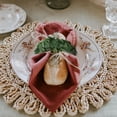 thumbnail image 1 of unbranded 6Ud De Servilleta Decorativos Con Hojas Artificiales Para Y, 1 of 6