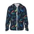 thumbnail image 2 of Lsque Dinosaur UPF 50+ Lightweight Sun Protection Men's Women's Long Sleeve Shirt, Hoodie Performance -3X-Large, 2 of 9