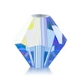 thumbnail image 1 of CHUANK 36-Pieces (6mm) Violet AB | Preciosa Crystal Glass Rondell Beads, 1 of 3
