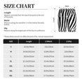 thumbnail image 4 of Bixox Men's Zebra printed lightweight casual shorts, soft sleep shorts with pockets., 4 of 7