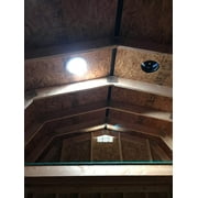 Solar LightBlaster for Shingled Sheds (Solar Tube Skylight for shed Applications)
