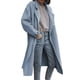 thumbnail image 1 of Abrigo Cruzado de Lana Sólida de Moda Suelta de Manga Larga Informal Para Mujer Odeerbi  ODB-6, 1 of 6