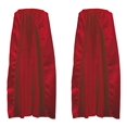 thumbnail image 2 of Beistle Capes en Tissu 2 Pcs, 30 Pouces, Rouge, 2 of 3