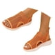 thumbnail image 3 of WILLBEST Sandalias De Mujer De Playa, Sandalias Modernas Para Mujer Con Diseño De Punta Abierta Para Uso Diario, Parte Superior De Malla Transpirable Y Suela Plana Cómoda Para Atuendos De Verano., 3 of 8