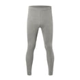 thumbnail image 4 of HBFAGFB Ensemble Thermique pour Hommes Haut et Bas Col Rond Chemise Confort Automne Pantalon Gris Taille 2TG, 4 of 6