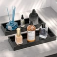 thumbnail image 2 of Countertop and Vanity Tray Large 11.8" Silicone Bathroom Tray Dish Soap Sponge Holder Kitchen Sink Tray Organizer, 2 of 5