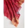 thumbnail image 3 of Vestido Corto Halter Rojo Con Estampado Solar Retro Y Falda Asimétrica, 3 of 17