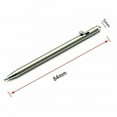 thumbnail image 2 of BESTSKY EDC Titanium Pen Ballpoint Outdoor Tactical Pocket Keychain Survival Gadget Tool, 2 of 7
