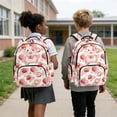 thumbnail image 4 of DISNIMO 17 Inch School Backpack for Kids Cow Strawberry Print Lightweight Bookbag with Padded Straps Large Capacity School Backpack for Boys Girls, 4 of 7