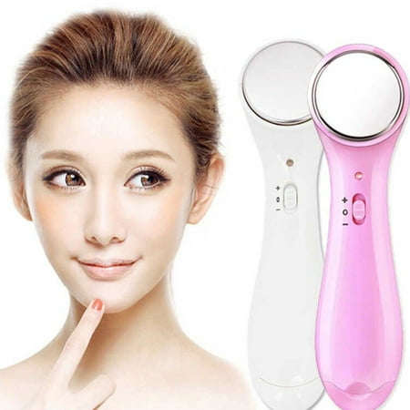 Face Cleaner Wrinkle Removal Skin Lift Massager Electric Anti-aging High Frequency Ultrasonic Face Beauty Device (Best Anti Aging Cleanser 2019)