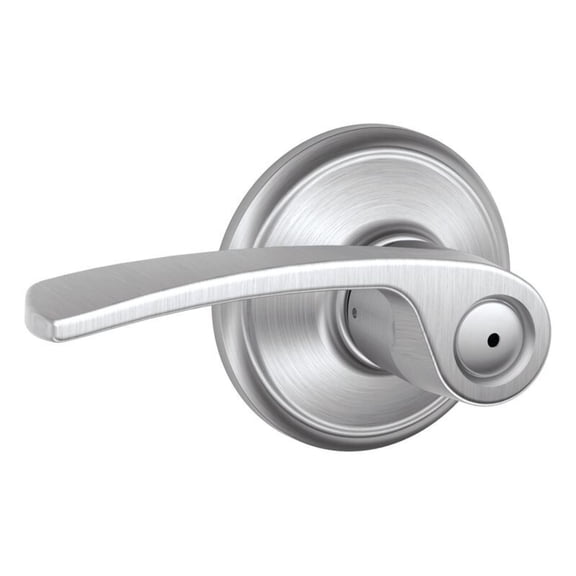 Schlage Residential F40 MER 626 Grade 2 Privacy Lock Merano Lever Satin Chrome Finish
