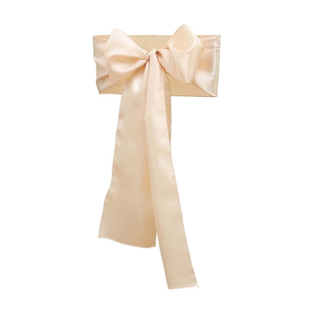 Wedding Decorations for Tables Satin Red Chair with Tablecloth Strip Suitable for Wedding Events Exquisite Chair Decoration Celebration Banquet Restaurant Event Decoration Wedding Chair Decorations